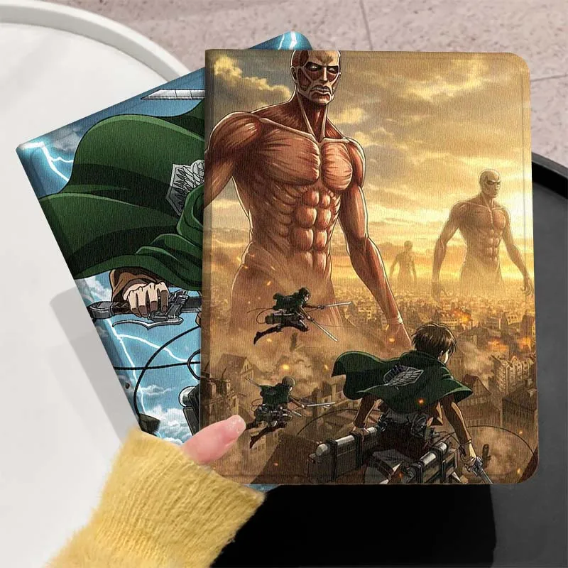 

Attack on Titan Anime For Huawei MediaPad T5 T10s M6 M5Lite SE Honor Tab 5 6 7 V7 V8 X8a X9a Pro Soft Tablet Case Gift