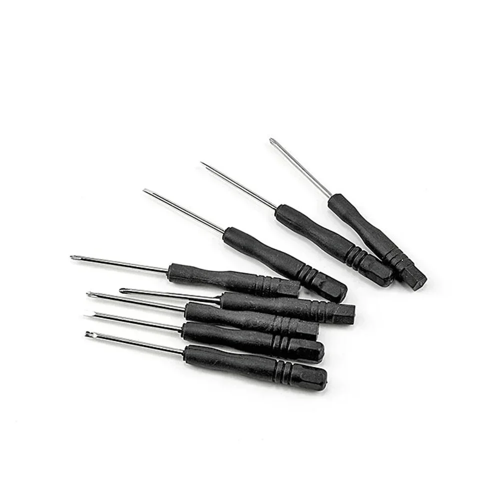 10pcs Precision Screwdriver Set Slotted Cross Screwdrivers 2mm Cutter Head For Smartphone Tablet Repairing Disassemble Tools