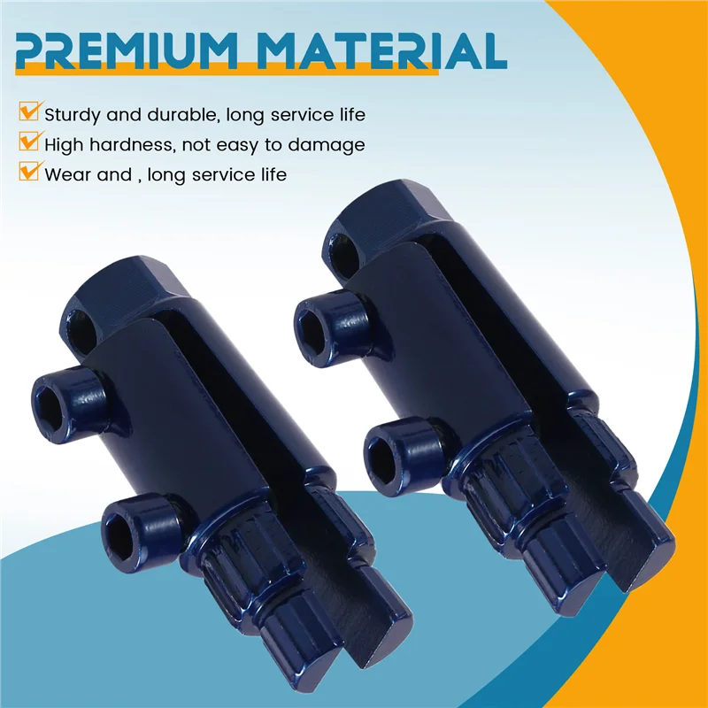 

ABKY-2Set Broken Threads Pipe Thread Extractor For 1/2-3/4-1Inch DN15/20/25 Pipes Thread Removal Tool For Broken Threads
