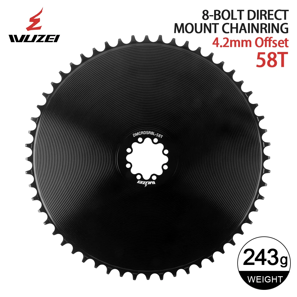 8 Bouten Direct Mount Kettingblad voor SRAM AXS Force Rood 40 42 44 46 T 48 T 8 Bolt smalle Brede Kroon Racefiets Kettingwiel