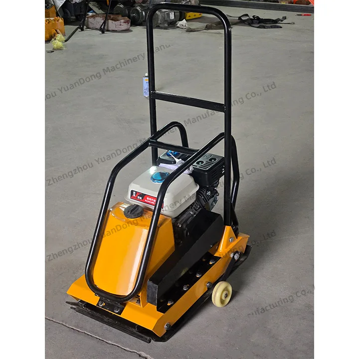 Tamper Rammer Machine For Tamping Sand Or Earth Handheld 5.5hp  Vibrating Plate Compactor