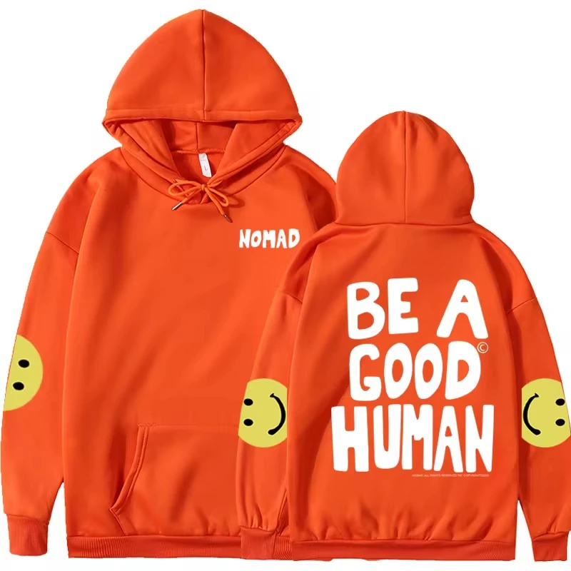 New JIMIN NOMAD BE A GOOD HUMAN Hoodie KPOP Sweatshirt Fashion Pullover Hooded Jimin Clothes JIMIN Merch