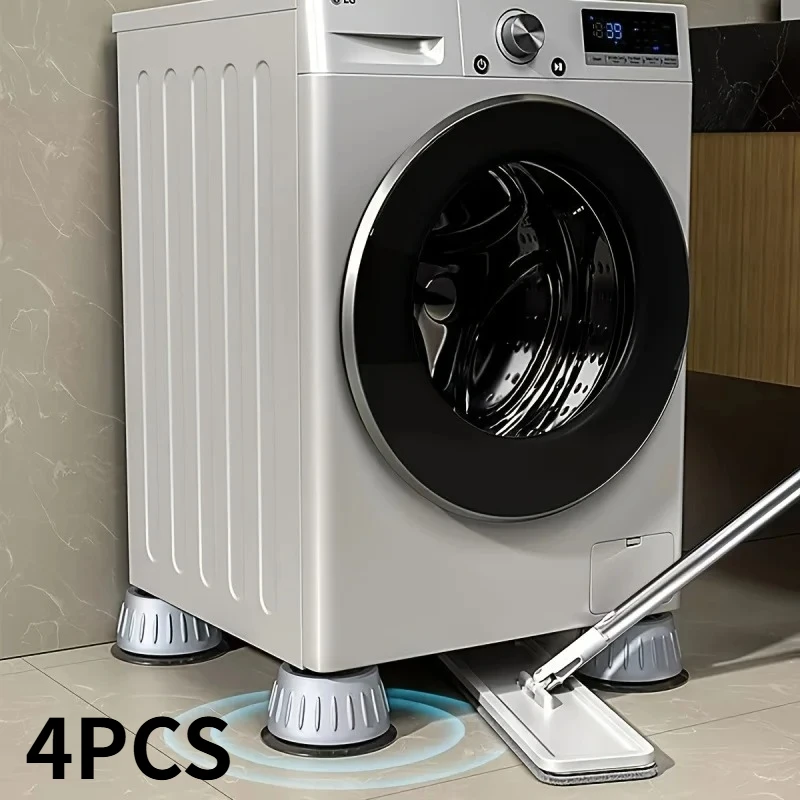 4 PCS shock-proof washing machine feet pads - suitable for refrigerators, anti-slip and stable, anti-slip base