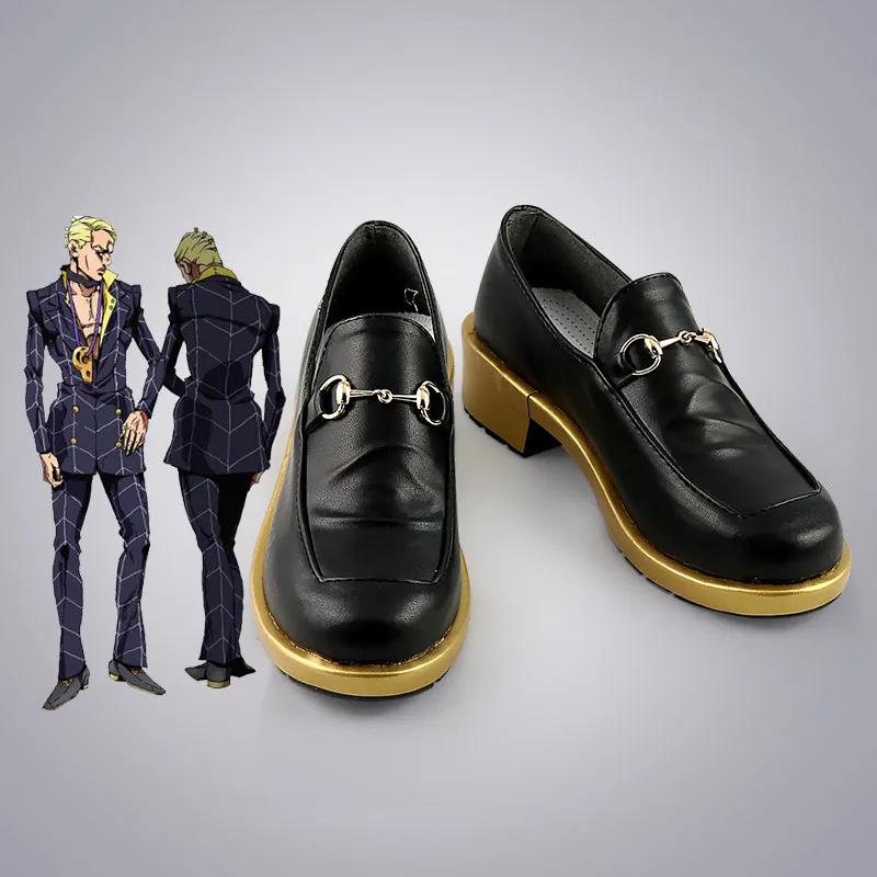 

Обувь для косплея по аниме-игре: Ботинки Prosciutto из JoJo's Bizarre Adventure, аксессуары и реквизит для костюма на Хэллоуин