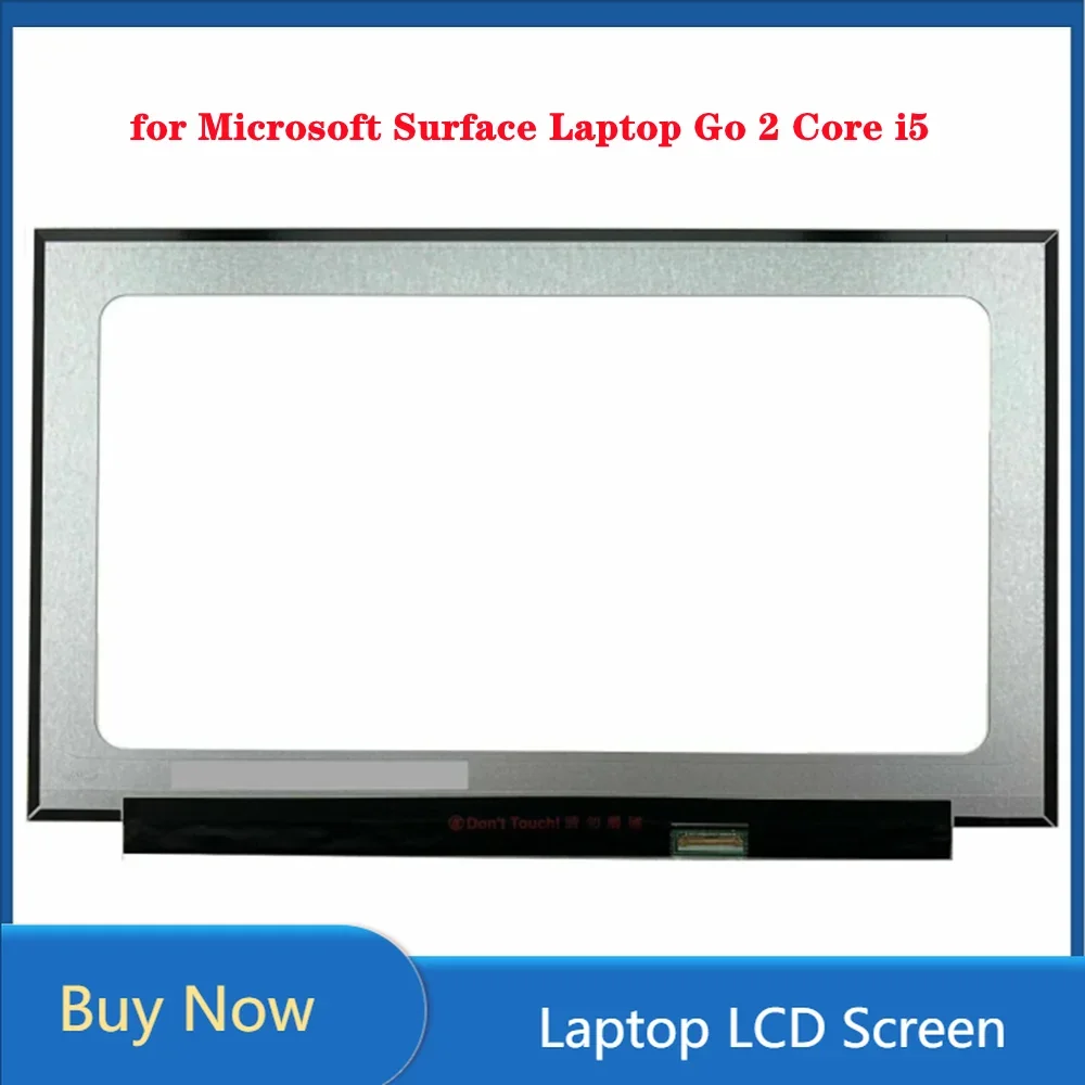 12.4 inch LCD Screen IPS Panel Laptop Display for Microsoft Surface Laptop Go 2 Core i5 FHD 1536x1024 60Hz