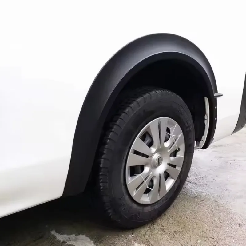 

Modification KQD Brand Car Fenders Abs Matt Black Mudguard Wheel Arch Fender Flares for NISSAN NV350 URVAN