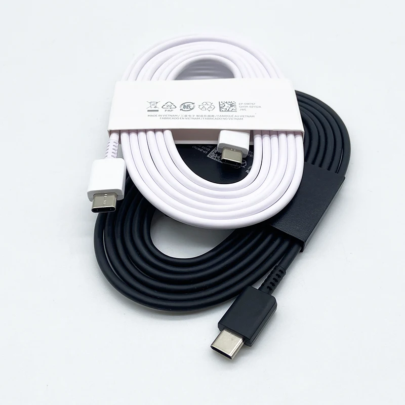 Супер быстрый зарядный кабель Samsung 45 Вт тип USB C вилка стандарта США адаптер питания для телефона Galaxy s25 s24 S23 s22 Ultra s20 Фото №6