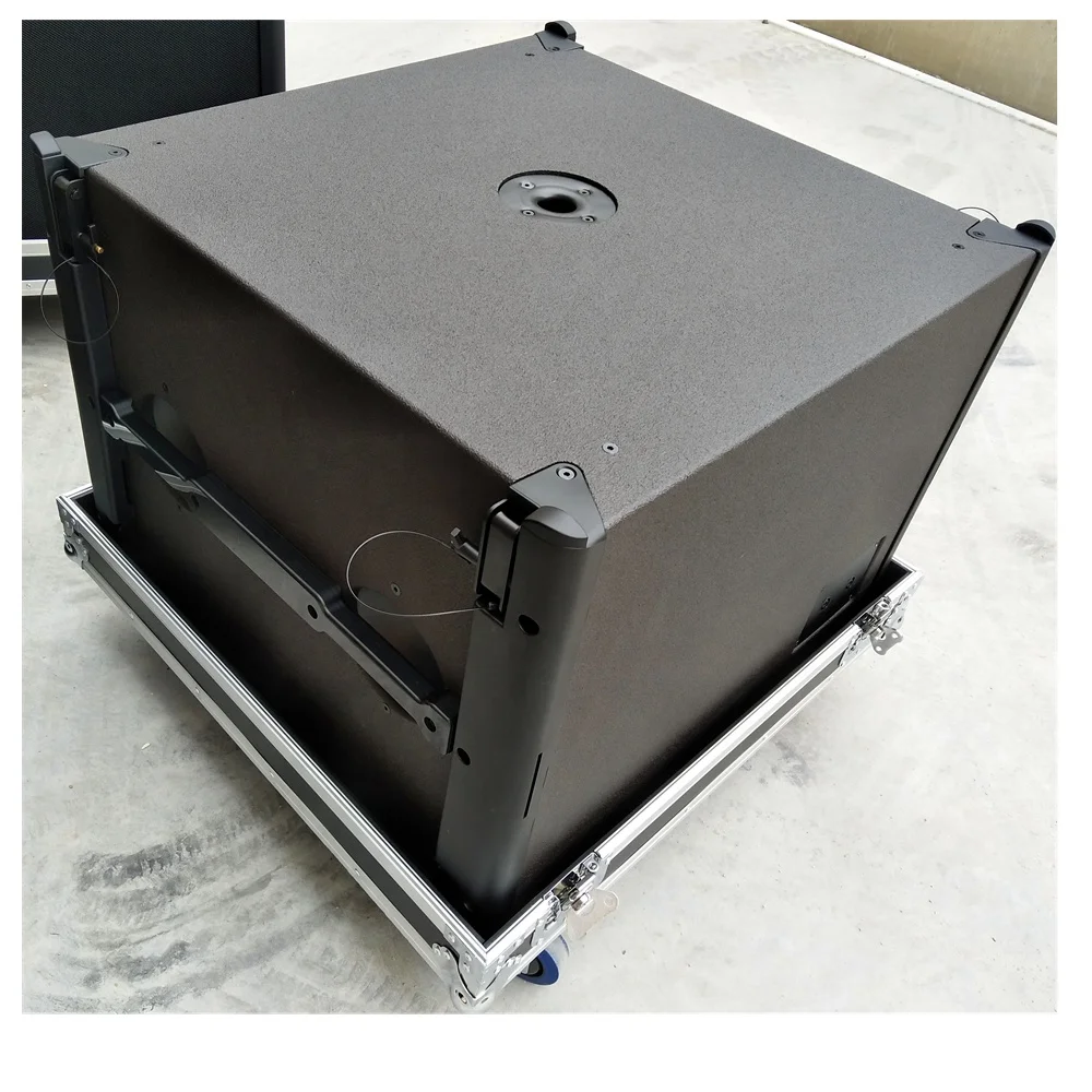 Subwoofer Line Array Caixa de alto-falante baixo de 18 polegadas Subwoofer de neodímio passivo de alto respingo