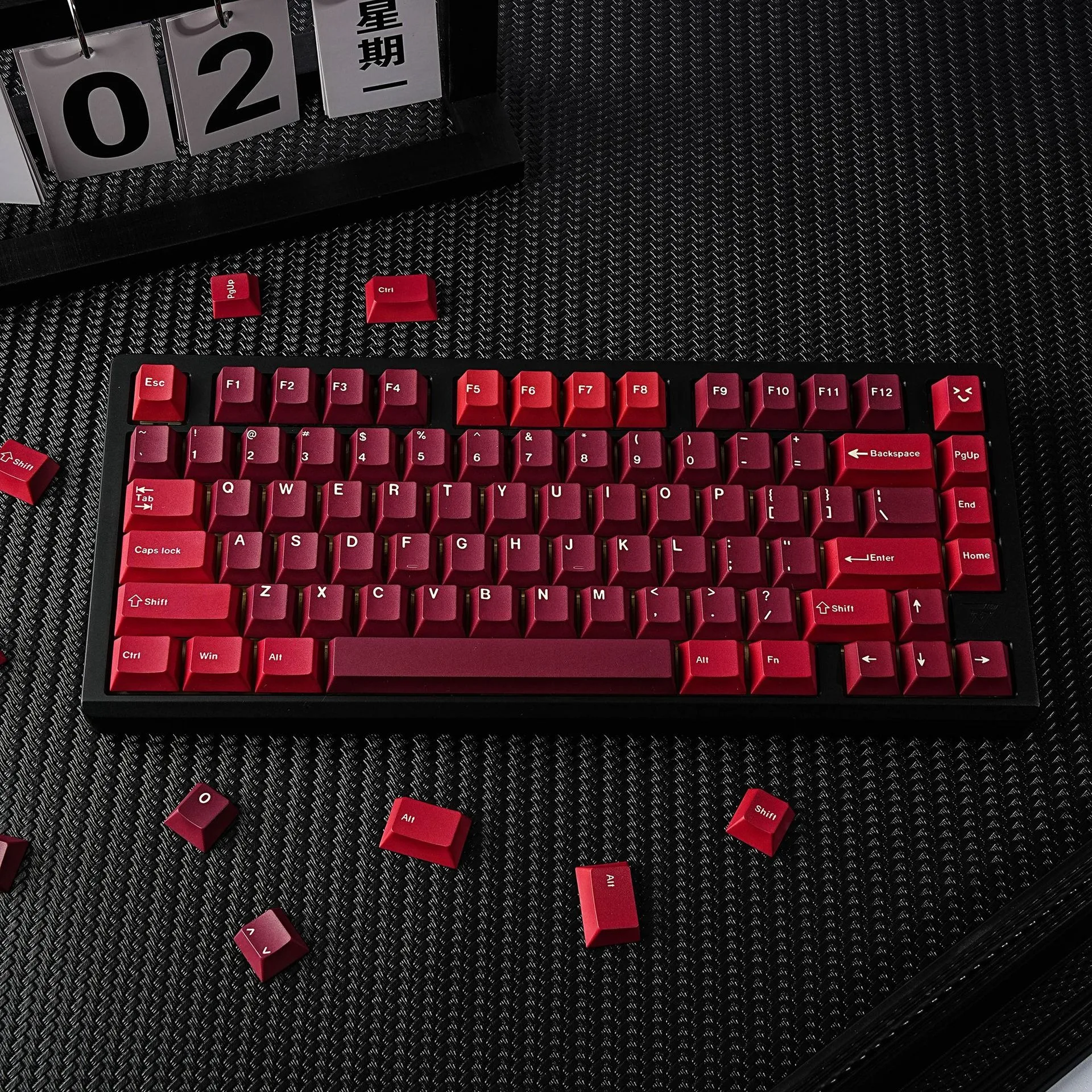 Jamon Mechanical Keyboard GMK Keycaps 7U Spanish French German Abnt2 Russian Arabic Japanese Korean Cherry Profile PBT Keycap - view 5