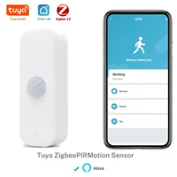 Motion Sensor PIR Smart Human Body Home Burglar Tuya ZigbeeSensor APP Remote Control Smart Life for Smart Home Work with Alexa
