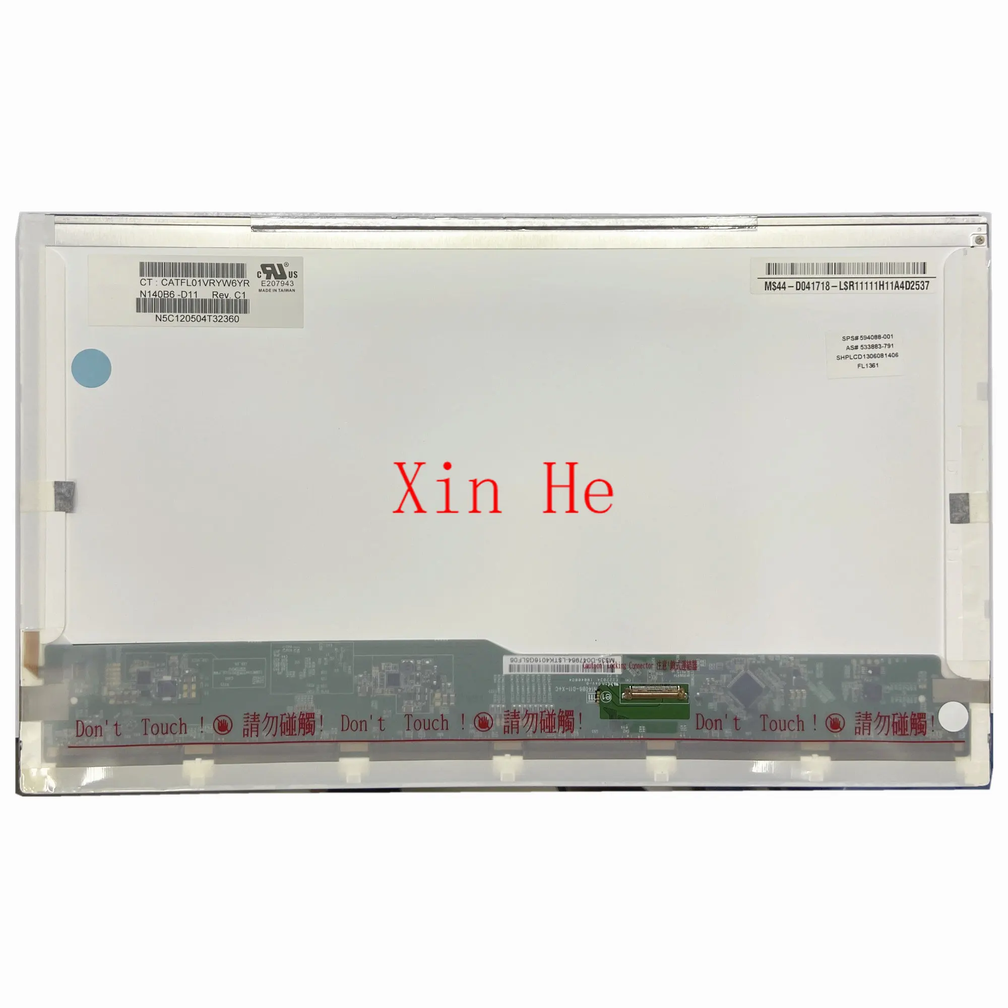 

N140B6-D11 LTN140AT05 B140XW01 V.4 LP140WH1 TPD1 fit HP 8440P 8440W Laptop LCD Screen 1366*768 EDP 30 PINS