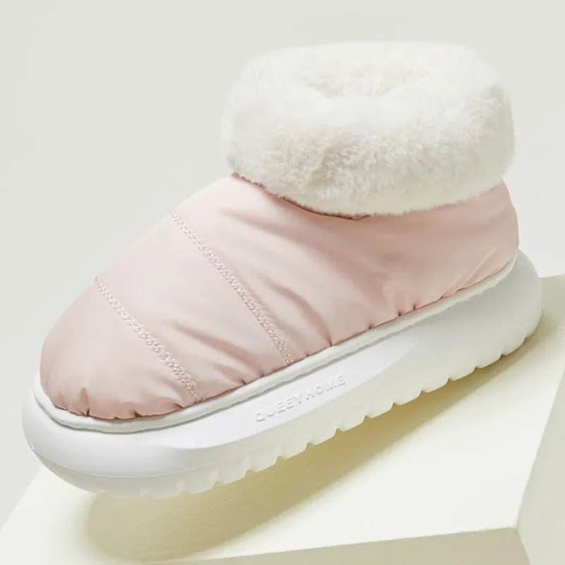 Winter Footwear Waterproof Casual Ladies Snow Boots Soft Bottom Comfotable Light High-top Female Booties Women Warm Fluffy Shoes