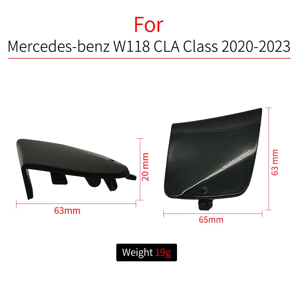 Voor Mercedes W118 Voorste Autosleepafdekking Voor Cla-Klasse Bumper Sleepoogkap Cover Cla200 Cla250 1188854201 2020-2023