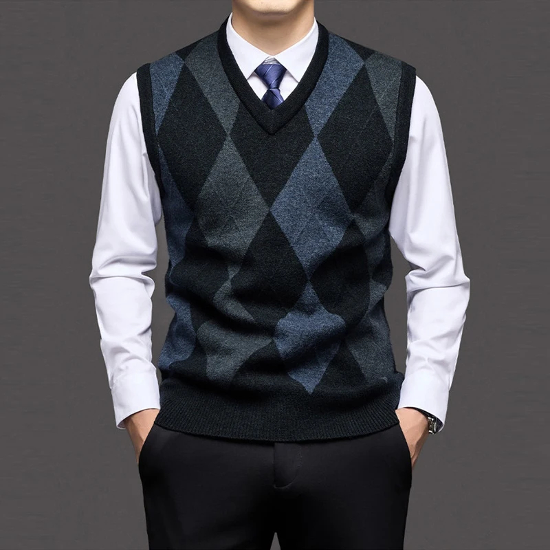 Thumbnail 2 - #80 Best Mens Knit Sweater Vests to Buy In 2026