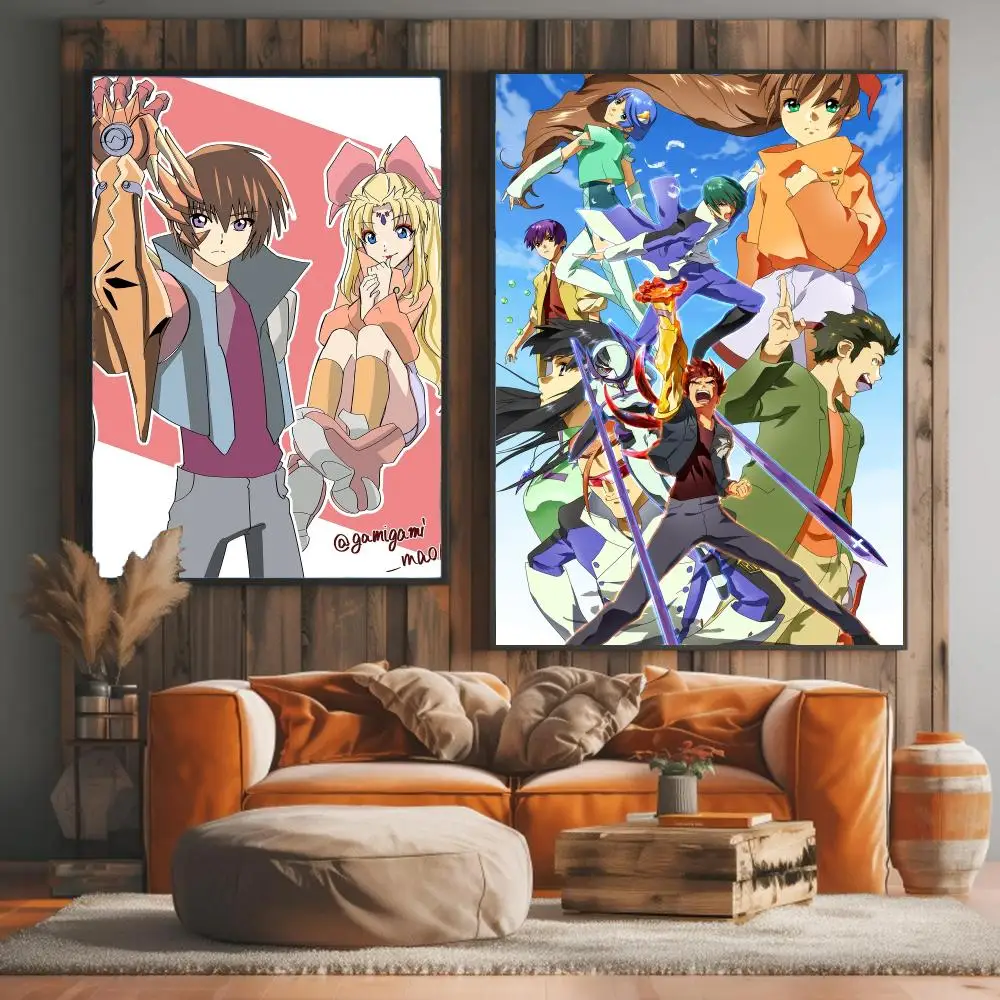 anime S-s-CRY-ed-D Painting Calligraphy Elegant Botanical Decor for Living Room Modern Interior Design