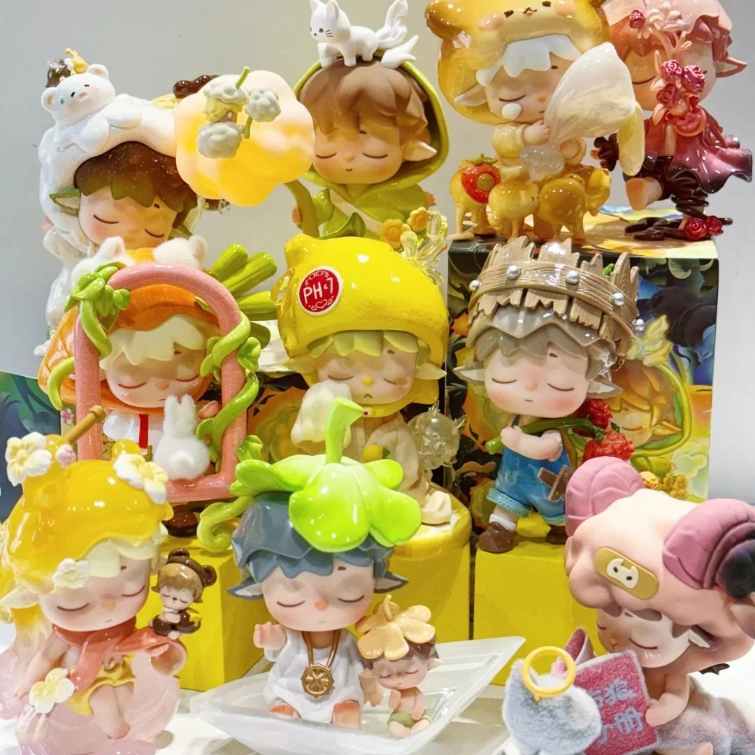 

Hot MIMI Peripheral New Little World Sweet Conquests Series Blind Box Figure Tide Play Ornaments Kawaii Model Toy Girl Gifts