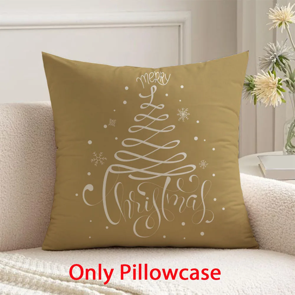 

Christmas Pillow cover fall decorative 45x45 cushions cover for pillow case winter decorative cushions
