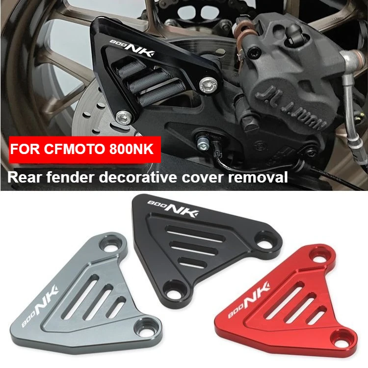 For CFMOTO 800NK 800 NK Rear Passenger Pedals Eliminator Side Padding Bracket Decorative Blocking Covers Plate NK800