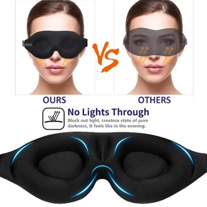 Eye mask for sleeping glass with contours 3D Sale Concave Molded Molded Night Sleep Mask Blocking Light with Women and Men 10 Main Sales Sale for Sleep - №1