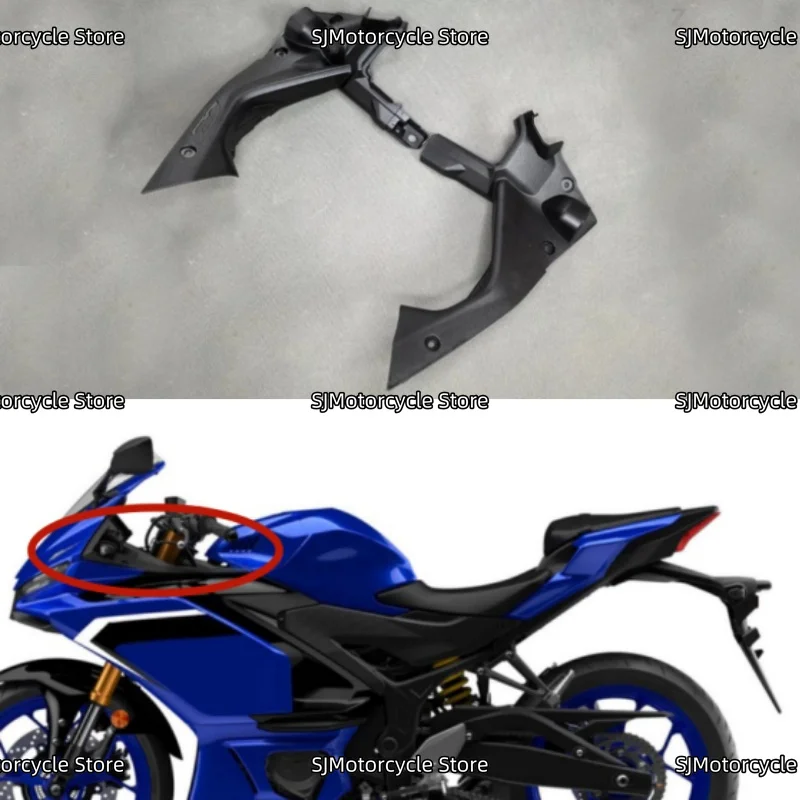 

Мотоциклетная боковая впускная трубка воздушной приборной панели, внутренняя крышка, обтекатель, подходит для YAMAHA YZF-R25 YZF-R3 YZFR25 YZF R3 2025