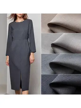 春季秋季西裝布料,抗皺彈性,適用於洋裝、褲子、裙子等,商務辦公訂製服裝布料 8 best sales 裁縫 - №7