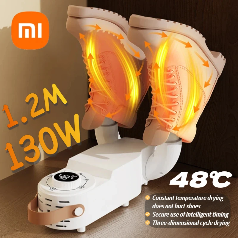 Xiaomi MIJIA Intelligent Shoe Dryer Both Dry And Wet Functions Deodorizing And Timed Design Foldable And Quick Drying Shoe Dryer