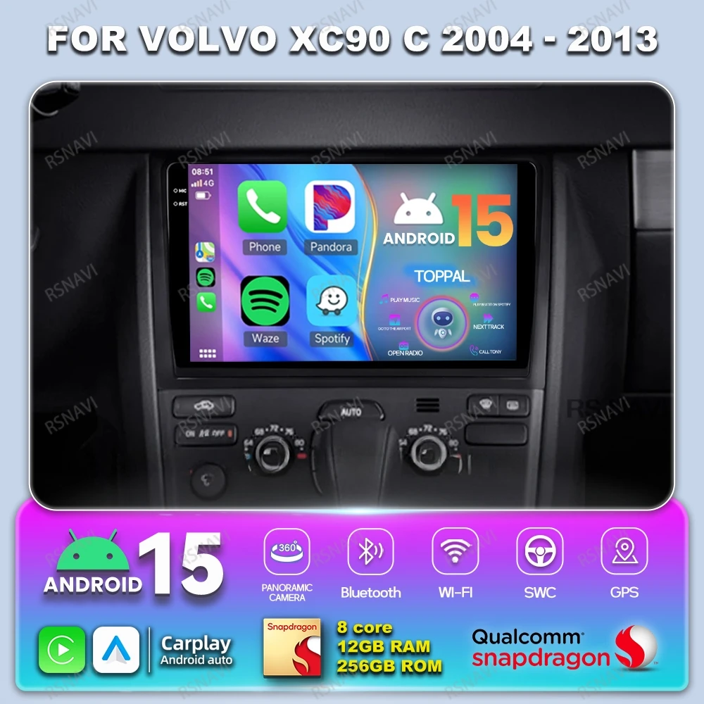 Android 15 Car Radi…