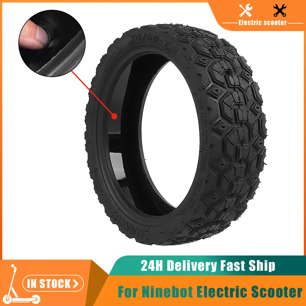 

Шины Jelly 70/60-7.5 самовосстанавливающиеся бескамерные с герметиком для электросамокатов Ninebot ZT3/ZT3 Pro, внедорожные запчасти