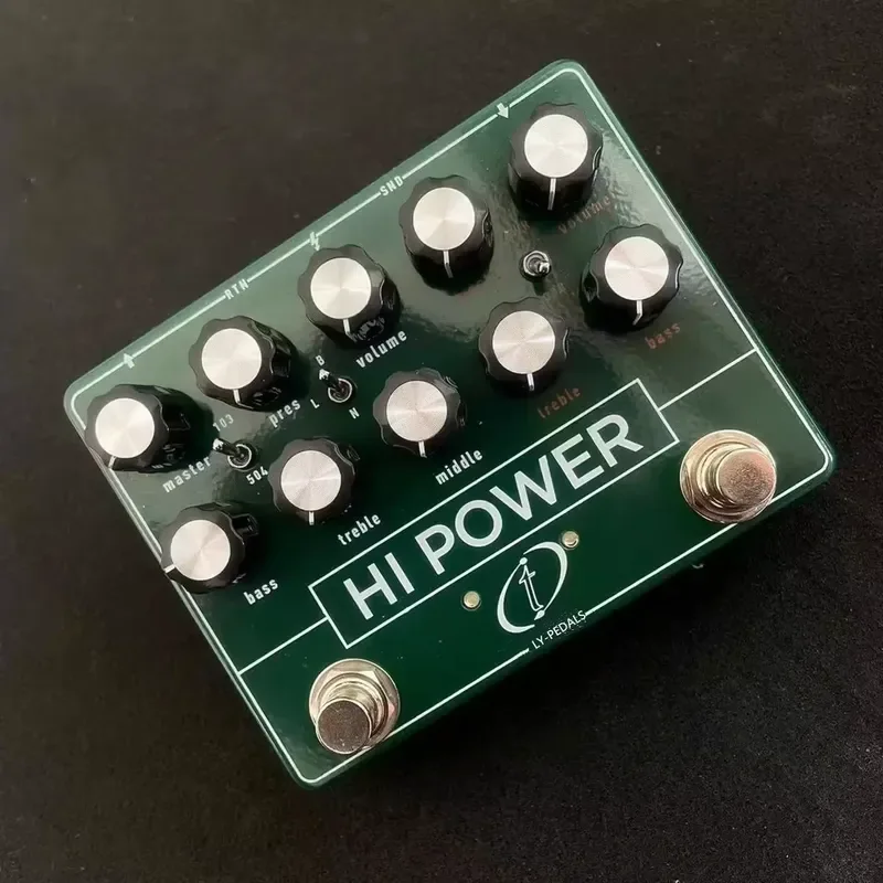 Single Block Overload Distortion Effects Pedal High Power Boost Guitar Effect Pedal Original Clone