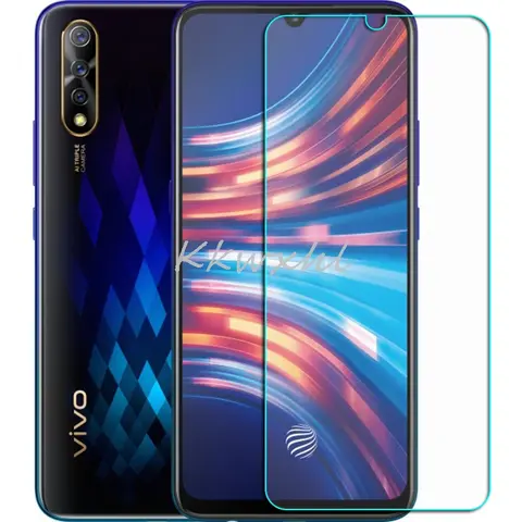 For vivo S1 6.38" Glass  Screen Protective Tempered Glass FOR Vivo V17 Neo Z1x Z5 1907, V1907, 1907_19 Protector Cover Film