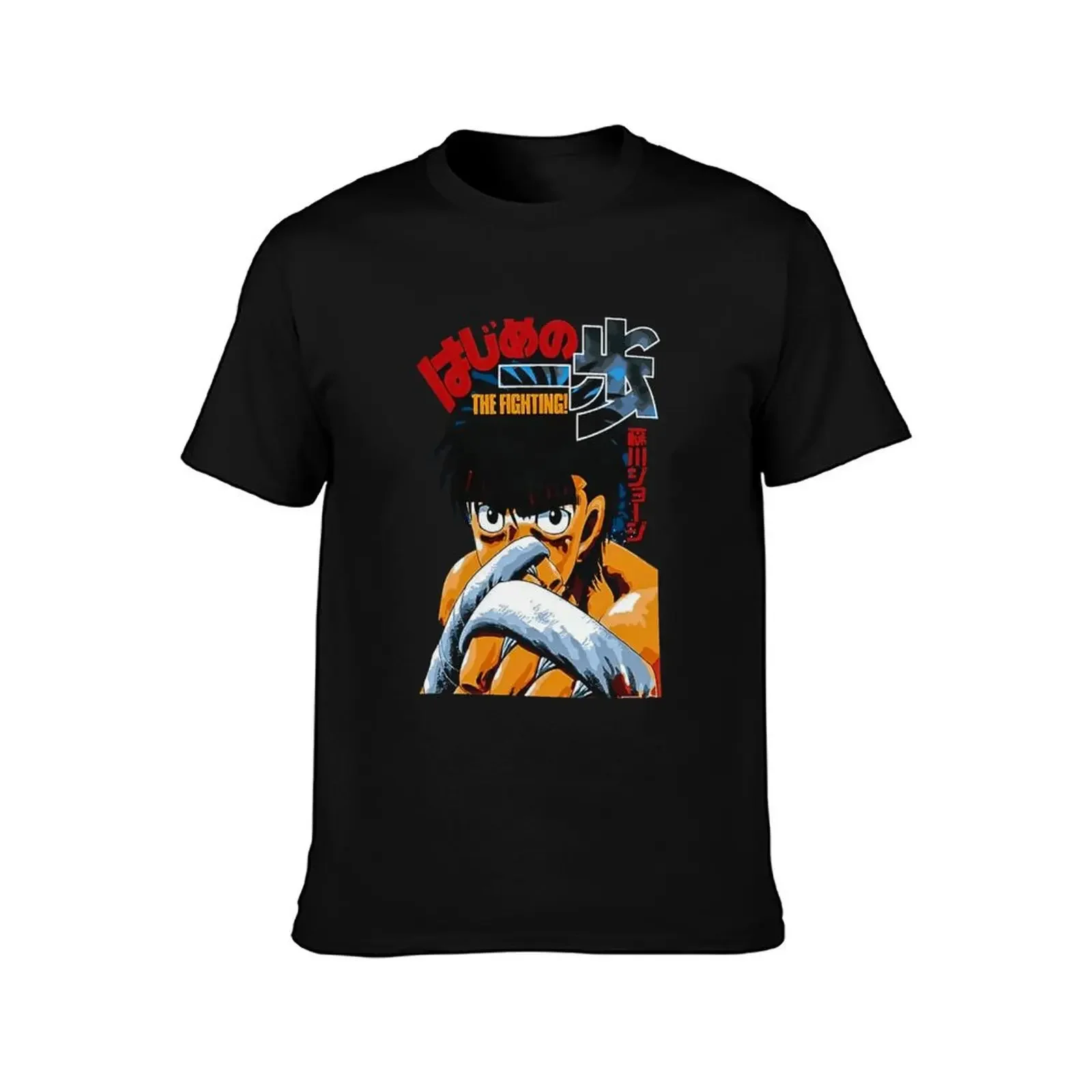 Hajime no Ippo Japanese T-Shirt affliction shirts fashion shirts vintage t shirts man clothes black t-shirts for men