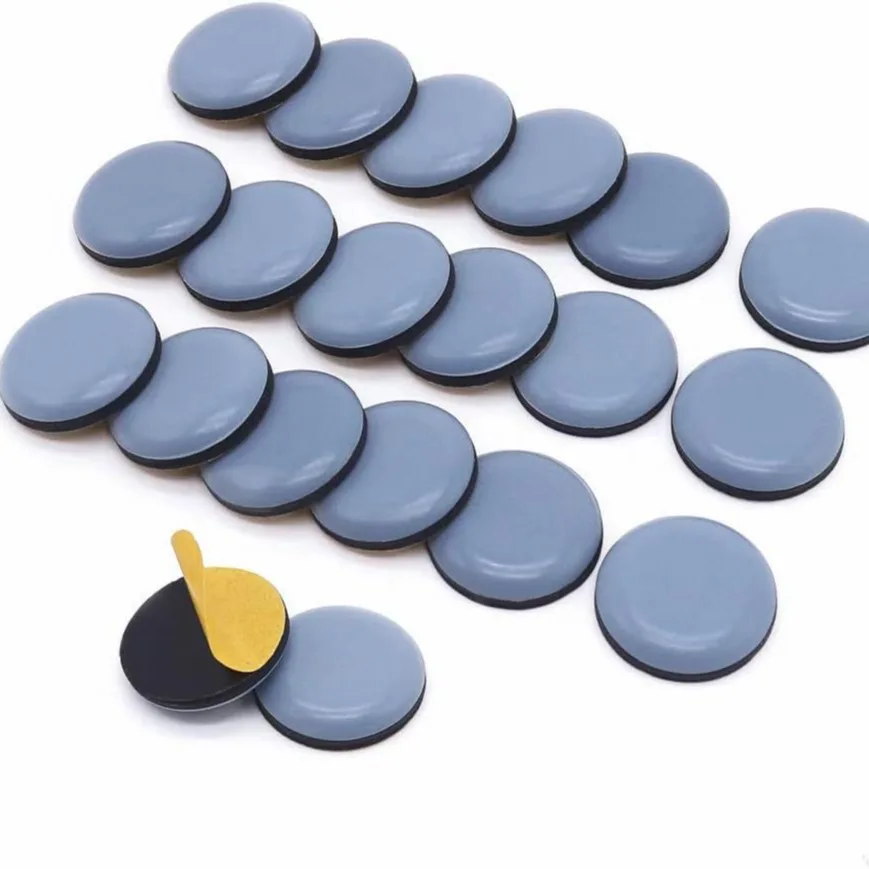 36Pcs Kitchen Appliance Sliders Self Adhesive Furniture Slider Round Moving Pads Silent Air Fryer Easy Movers Kitchen Supplies