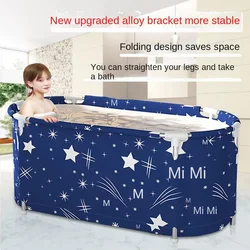 Portable Folding Large Plastic Bathtub, Bath Bucket, Insulation Bathing Bath Tub for Adults, Swimming Pool