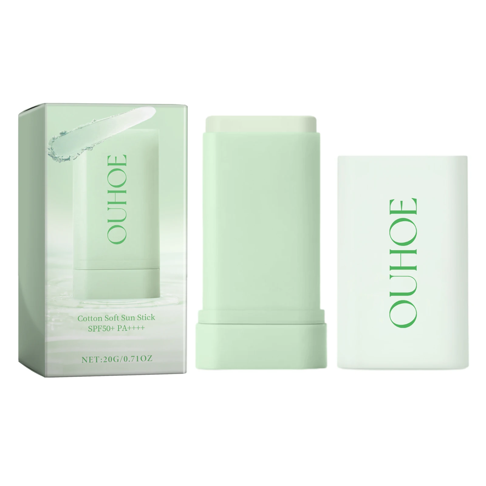 Soft Protective Stick Summer Outdoor UV Moisturizing Refreshing Non-Greasy Comfortable Silky Protective Feeling