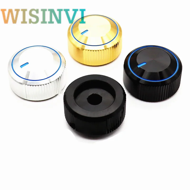 

2 шт., 30x17 мм, ручка из алюминиевого сплава, ручка потенциометра, HIFI аудиоусилитель, ручка тона, крышка переключателя управления скоростью, круглое отверстие 6 мм