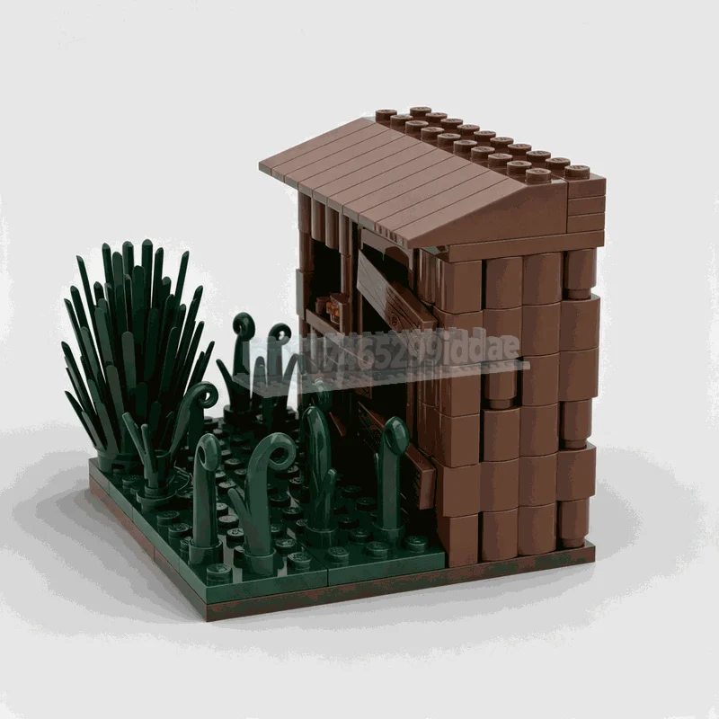 138PCS Display Firefighters Station Scene MOC Building Blocks DIY Creative Assembly Fire Rescue Figure Gift Collectible Playset