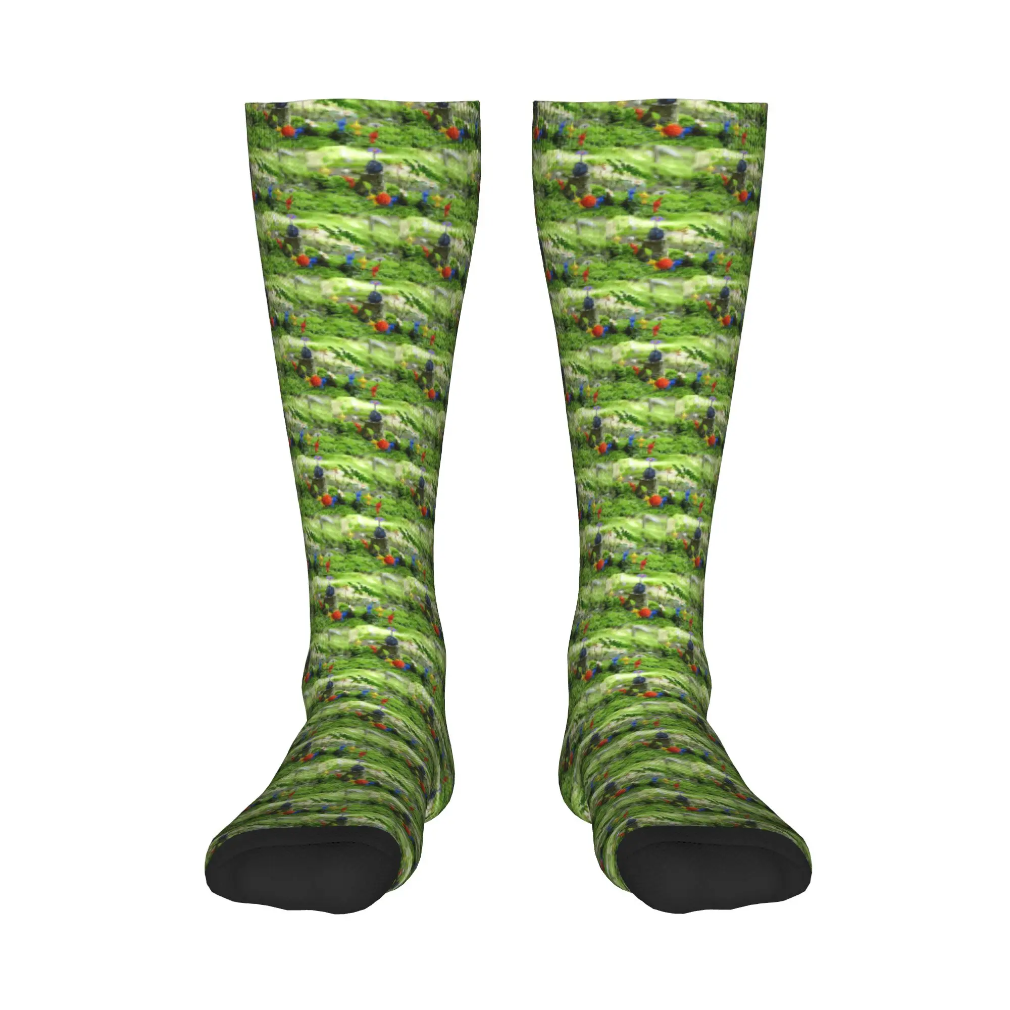 

All Seasons Crew Stockings Pikmin Socks Harajuku Funny Hip Hop Long Socks Accessories for Men Women Birthday Present