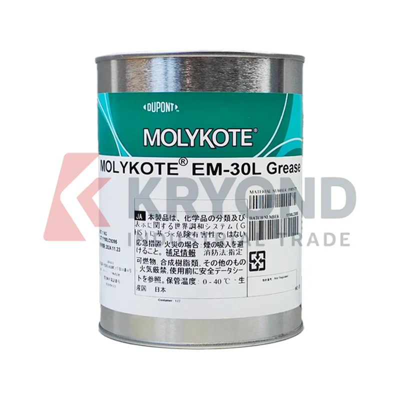 MOLYKOTE EM-30L EM-50L EM-60L Synthetic Gear Grease Noise Reduction High Low Temperature Heavy Load Plastic Metal Parts 20g 1kg