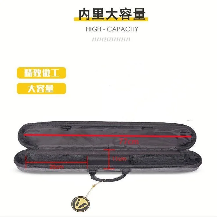 Waterproof double-back design, hard-shell electric hair dryer case, storage bag
