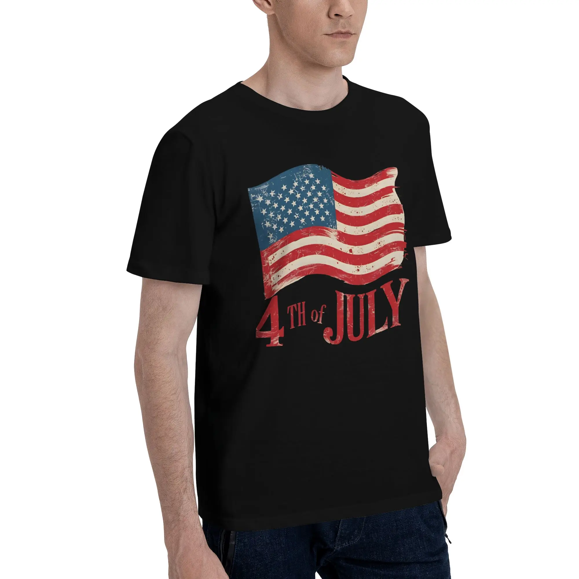 Graphic Printing Juneteenth Day 1865 June 19th African American Pride T Shirt for Men Women Pure Cotton T-shirts Short Sleeve
