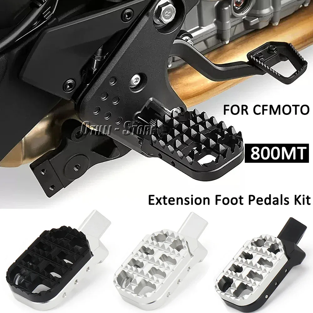 

Motorcycle Footrest Rotatable Foldable Footpegs Foot Pegs Pedal Kit Aluminium For CF MOTO CFMOTO 800 MT 800MT 800mt 800 M