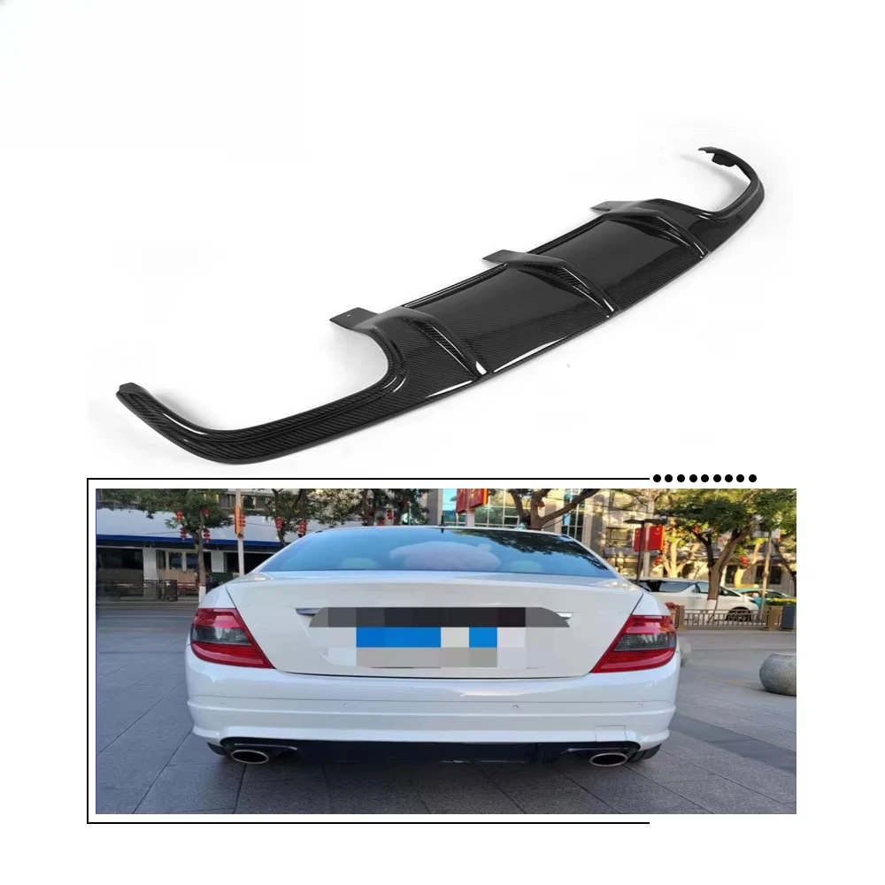 

Carbon Fiber W204 Rear Bumper Diffuser Lip for Benz W204 C63 2009-2011