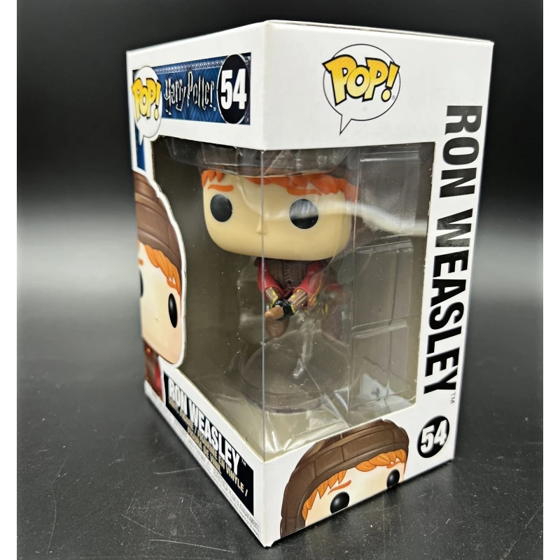 Funko POP Original Harry Potter Ron Weasley with Flying Broom #54 Action Figure Collectible Figurine Ornament Doll Gift view 2