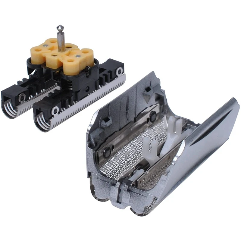 51S-رأس ماكينة حلاقة بديلة لماكينة حلاقة براون سيريس 5 51S ، فضي