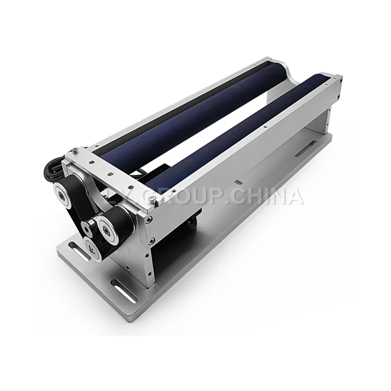 Asse del rullo di rotolamento della macchina per marcatura laser a fibra con lunghezza 230 mm 400 mm