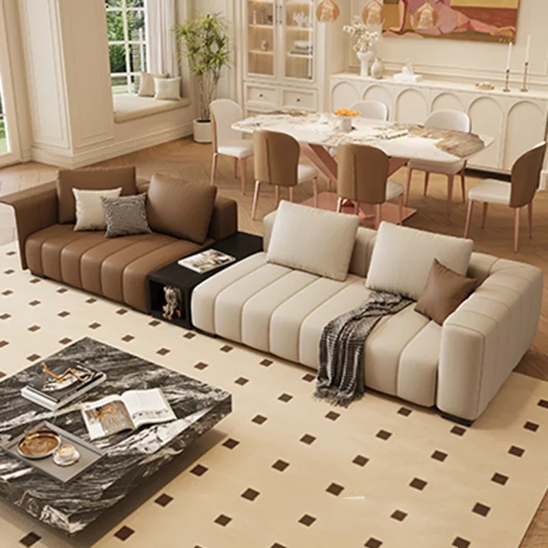 Wystrój pokoju Wypełnienie Sofy do salonu Wielofunkcyjna sypialnia Aksamitne białe sofy do salonu Lounge Muebles Meble biurowe