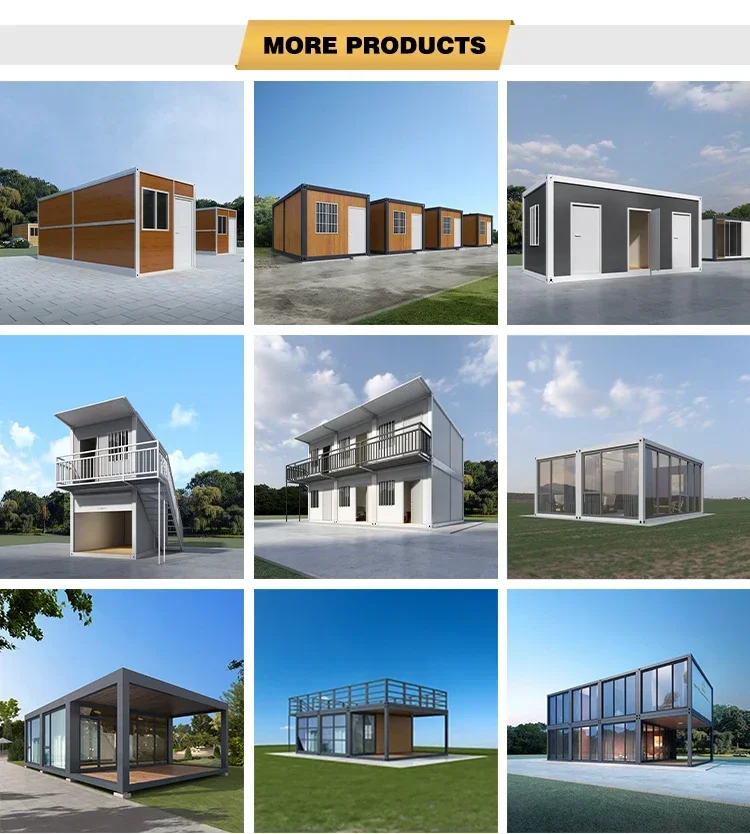 Prefab House Modular Home Australian Standard Modular Steel House Prefab Modern Living Expandable Container House