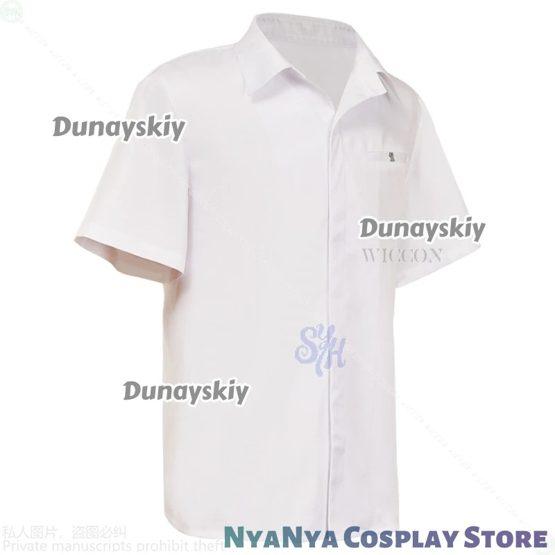 Anime The Summer Hikaru Died Cosplay Tsujinaka Yoshiki disfraz DK School Uniform Cat Kawaii Headwear Black Wigs Halloween Party