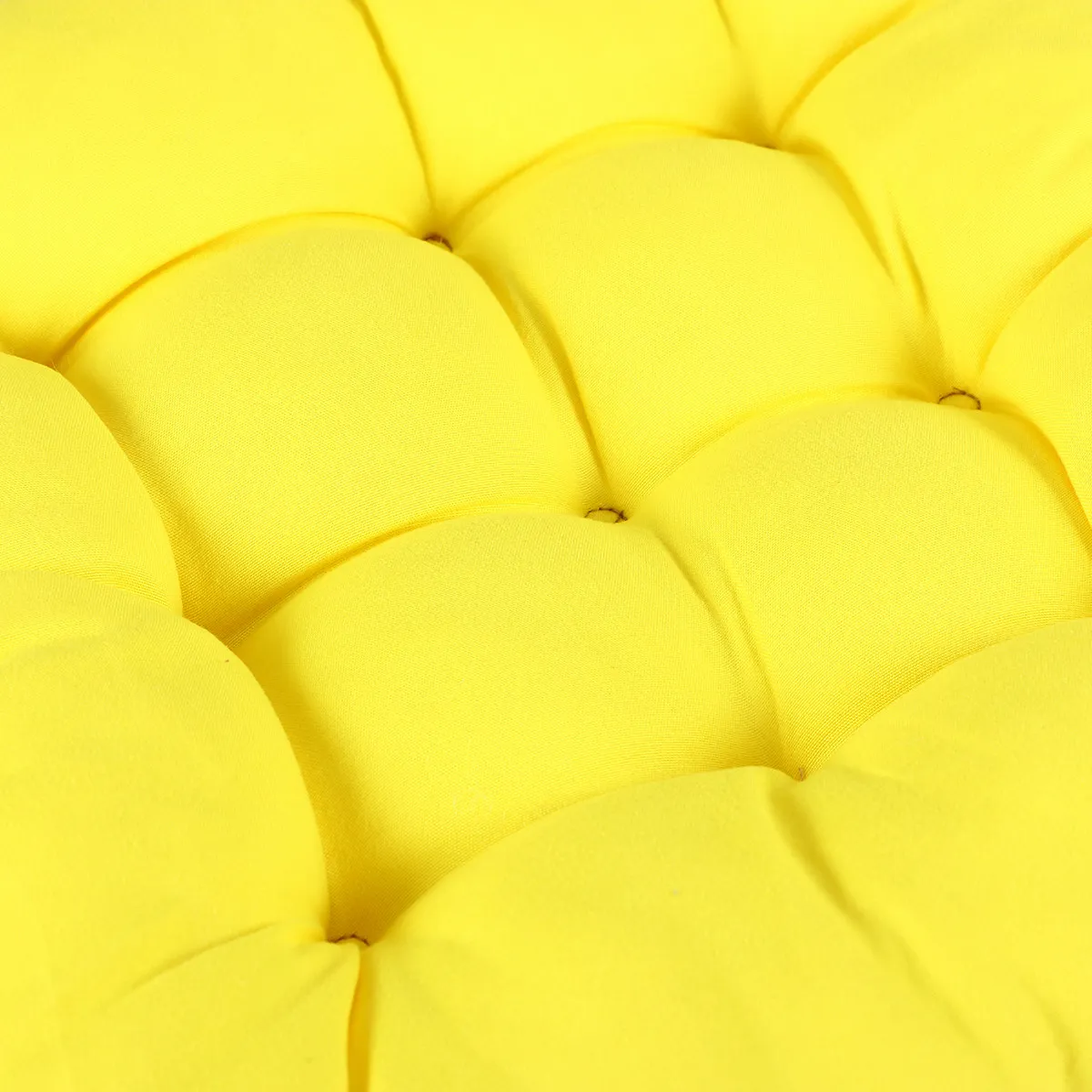 Square Chair Seat Cushion 40 x 40 x 5 cm Light Green Non Slip Breathable Soft Pad for Home Office Garden Sofa