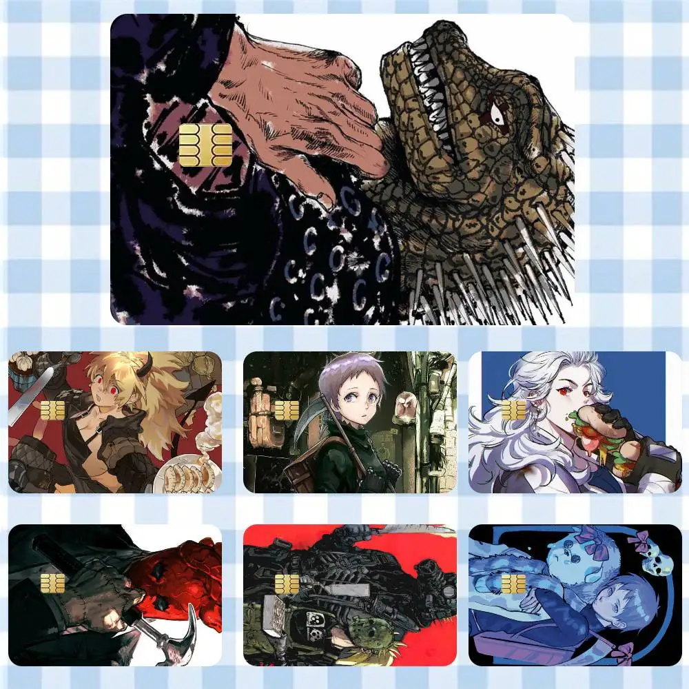

Dorohedoro Manga Anime Sticker Film Tape Skin for Credit Card Debit Card Waterproof Stickers Cartoon